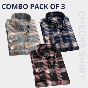 Men's Premium Check Shirt High Quali