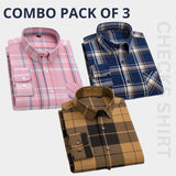 Men's Premium Check Shirt High Quali