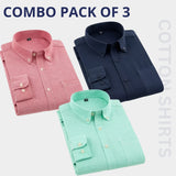Premium Plain Shirt 100% High Quality Cotton Shirt